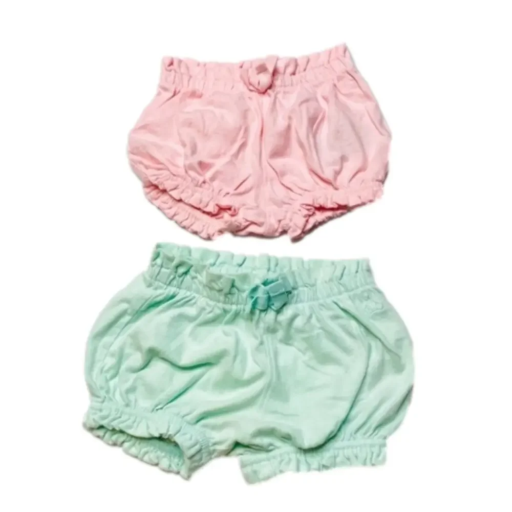 GAP Baby Bubble Shorts 2 pairs Pink & Mint